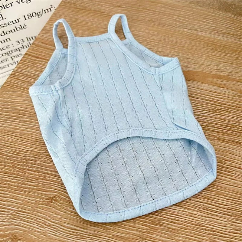 [犬 服]犬 洋服 ins人気商品 夏通気性ソフトホーム服ペット猫小型犬犬キャミソールパジャマ