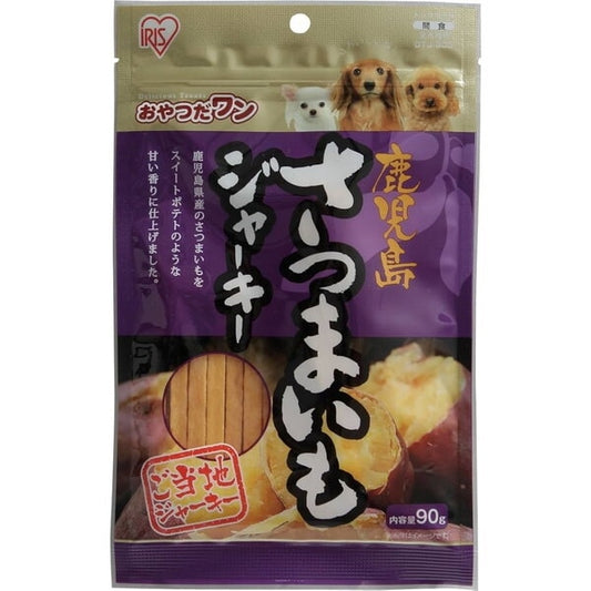 <a href="https://www.qoo10.jp/gmkt.inc/Search/brand.aspx?brandno=49458" target="_blank" class="title_brand" id="btn_brand" title="アイリスオーヤマ">アイリスオーヤマ</a>GTJ-90S 鹿児島さつまいもジャーキー (90g)