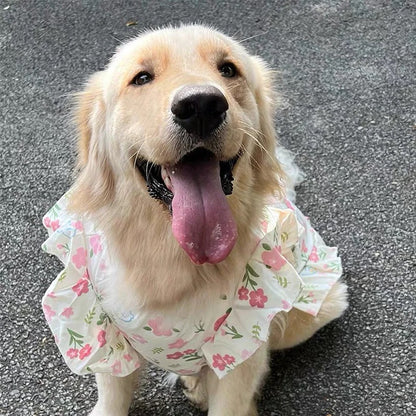 【新作犬猫服 登場】 犬服 ペット服 犬 洋服 春夏大型犬ペットベスト中型犬大型犬服