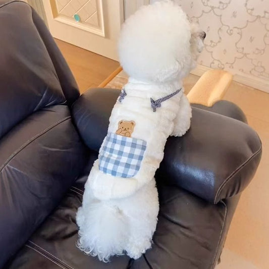2025新作春秋 ペット服/犬猫服 犬 洋服/犬用品 /小中型犬 小型犬服 春秋モデル フリースセーターで暖かい 猫 ペット 秋 丸首 ウエストコート