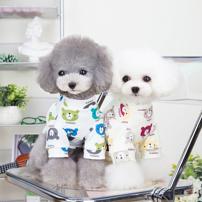 猫 犬 洋服 犬服 ペット服 大中小型犬 ペット用品 犬/猫用 犬の服 ペットウエア 小型犬 中型犬 通気 可愛い ドッグウェア トレーナー 犬 服 ワンピース サロペット ビションフリーゼ 犬猫服