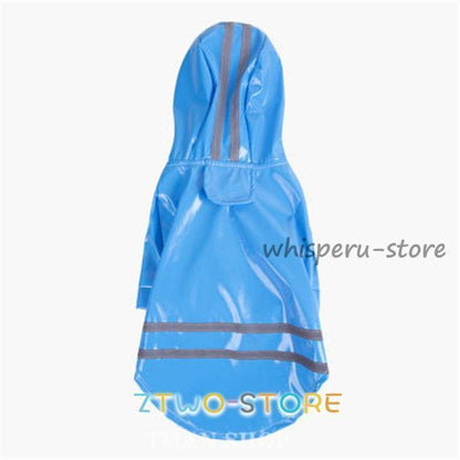 犬服 ドッグウェア レインコート レインポンチョ 人気沸騰 雨の日のお散歩に適 着せやすい ペット用品 ペットグッズ 小型犬 中型犬 撥水 春 夏 秋 冬