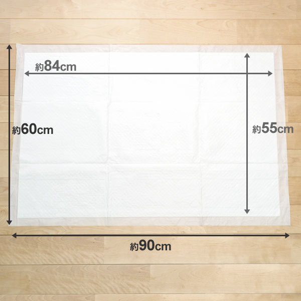 <a href="https://www.qoo10.jp/gmkt.inc/Search/brand.aspx?brandno=124074" target="_blank" class="title_brand" id="btn_brand" title="Styleplus">Styleplus</a>超薄型　ペットシーツ　スーパーワイド　300枚 （75枚ｘ4袋）（ダブルワイド）　ケース