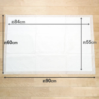 <a href="https://www.qoo10.jp/gmkt.inc/Search/brand.aspx?brandno=124074" target="_blank" class="title_brand" id="btn_brand" title="Styleplus">Styleplus</a>超薄型　ペットシーツ　スーパーワイド　300枚 （75枚ｘ4袋）（ダブルワイド）　ケース