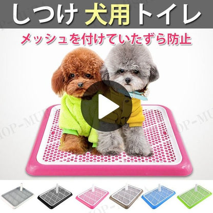 しつけ 犬用トイレ ペット トイレ トレーニングトイレ 小型犬 室内犬 犬用 イヌ ペット用品 しつ