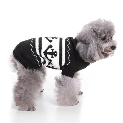 2023年新作入荷　ペット服 犬　服　Tシャツ ドッグウェア犬セーターペットクリスマスセーターニットハイネックペット服セーター犬セーター