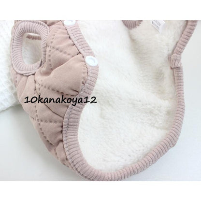 犬 服 ジャケット コート クマ 犬の服 オシャレ 防寒 キルティング ダウン風ジャケット 冬 防寒 冬服 冬物