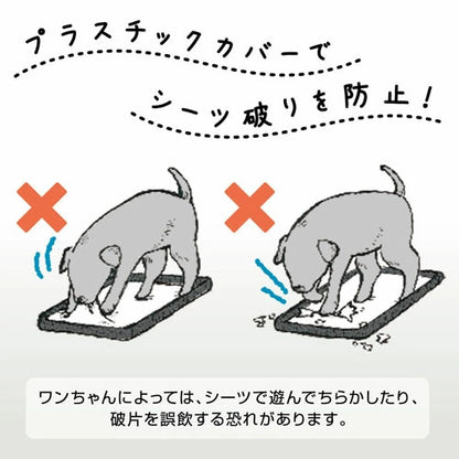 <a href="https://www.qoo10.jp/gmkt.inc/Search/brand.aspx?brandno=66334" target="_blank" class="title_brand" id="btn_brand" title="ペティオ">ペティオ</a>お手入れらくらく ドッグトレー専用 シーツ破れ防止カバー メッシュ グレー 犬用トイレ