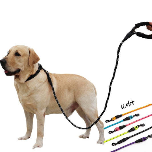 ペット用リード QYS-NL01 小型犬 中型犬 大型犬 ペット 犬 リード ロープ ドッグ 犬用 散歩 散歩グッズ お出かけ わんちゃん