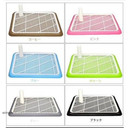 しつけ 犬用トイレ ペット トイレ トレーニングトイレ 小型犬 室内犬 犬用 イヌ ペット用品 しつけ用ステップトレー トイレ用品