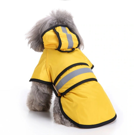 犬 レインコート 犬用レインコート レインウェア ドッグウェア カッパ 合羽 犬の服 フード付き 小型犬用 中型犬用 犬服 雨服 雨具 パーカー