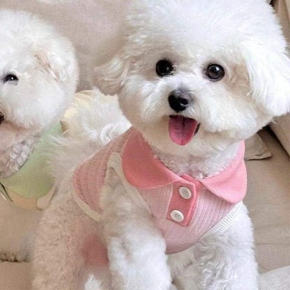 犬 洋服 カジュアルポロシャツ犬春夏服猫通気性ペット服