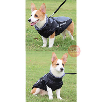防風 ウェア ハーネス 大型犬 防水 反射 防寒 中型犬 ベスト 一体型 ジャケット 犬 服 暖かジャケット ペット