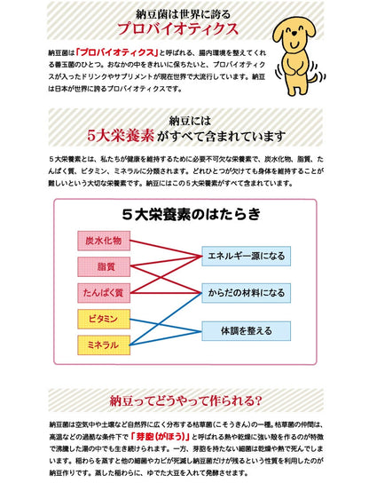 <a href="https://www.qoo10.jp/gmkt.inc/Search/brand.aspx?brandno=117154" target="_blank" class="title_brand" id="btn_brand" title="がんこおやじのおやつ亭">がんこおやじのおやつ亭</a>フリーズドライ極納豆 30g 5袋セット 追跡可能メール便