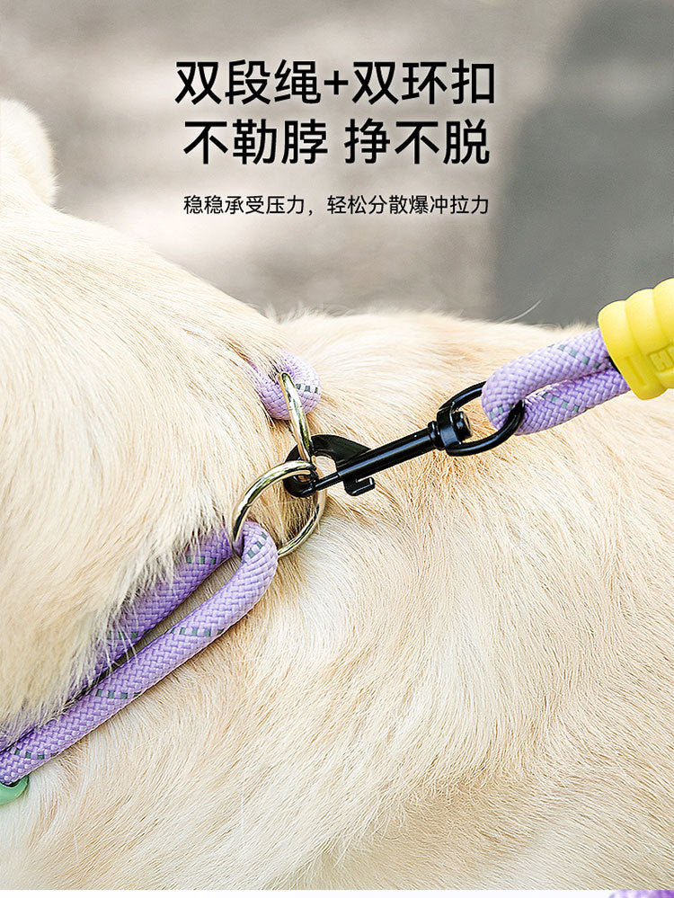 犬 リード ハーネス 紐 散歩紐 犬用デニムハーネス＆リード けん引ロープ ペット用品 s03