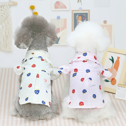 猫 犬 洋服 犬服 ペット服 大中小型犬 ペット用品 犬/猫用 犬の服 ペットウエア 小型犬 中型犬 通気 可愛い ドッグウェア トレーナー 犬 服 ワンピース サロペット ビションフリーゼ 犬猫服