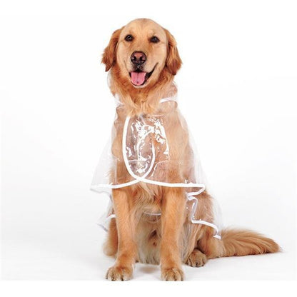 犬レインコート つなぎレインコート ペットウェア ペット服 薄手 犬用 ドッグウェア カッパ 大型犬 犬用ウェア 可愛い ペット用品