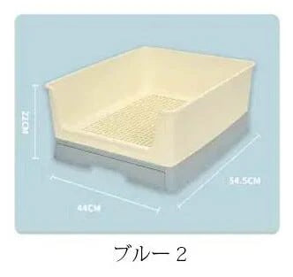 犬 トイレトレー ワイド トレーニング犬トイレ トイレ容器 トイレ本体 室内トイレ 立体柱付き 引き出しの設計 小型 飛び散り 防止 足上げ ゴールデンレトリバー 介護 老犬 トイレ犬 しつけ お掃除