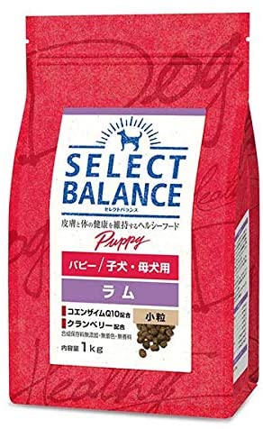 <a href="https://www.qoo10.jp/gmkt.inc/Search/brand.aspx?brandno=109498" target="_blank" class="title_brand" id="btn_brand" title="Select Balance ">Select Balance </a>セレクトバランス パピー ラム 小粒 子犬母犬用1kg