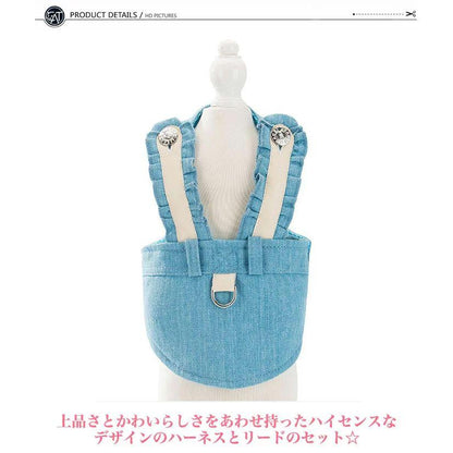 新商品プロモーション，数量限定 犬 ハーネス リード付 ペット 服 デザイン ウェアハーネス 胴輪 キャット ドッグ メッシュ犬 ハーネス