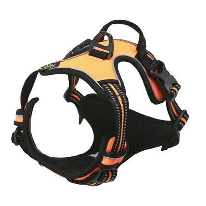 本日限定 2枚購入で150円OFF ドッグ ハーネス 犬 小型犬 大型犬 やさしい 引っ張り防止 負担が少ない 中型犬 犬 おしゃれ 簡単装着 犬用ハーネス アジャスター付＆Dカン付 反 新品追加