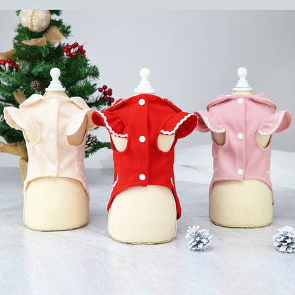 猫 犬 洋服 犬服 ペット服 大中小型犬 ペット用品 犬/猫用 犬の服 ペットウエア 小型犬 中型犬 通気 可愛い ドッグウェア トレーナー 犬 服 ワンピース サロペット ビションフリーゼ 犬猫服
