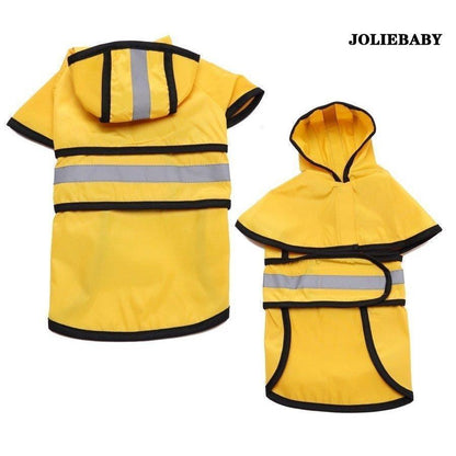 犬 レインコート 犬用レインコート レインウェア ドッグウェア カッパ 合羽 犬の服 フード付き 小型犬用 中型犬用 犬服 雨服 雨具 パーカー