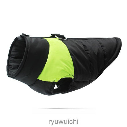 ペットウェア 中綿入りベスト ダウン風 犬服 防水 ウェア ドッグウェア 秋 冬 袖なし タンクトップ トレーナー ペット用品 大型犬 防寒 可愛い おしゃれ お散歩