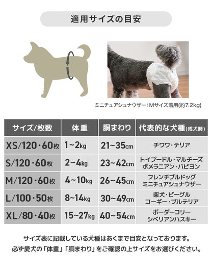 <a href="https://www.qoo10.jp/gmkt.inc/Search/brand.aspx?brandno=114450" target="_blank" class="title_brand" id="btn_brand" title="WEIMALL">WEIMALL</a>犬用おむつ 女の子 ペット 犬用 オムツ カバー 小型犬 小型犬 中型犬 テープ付き 紙オムツ 高齢犬 お出かけ 介護 生理 ナプキン しつけ お漏らし対策 紙おむつ ペットおむつ ペットオムツ