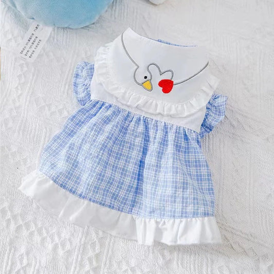 超目玉新品 ペット服 安い 犬 春 夏 涼しいフリル ドレス ワンピース かわいい 可愛い ハイブランド 猫 ドッグウェア