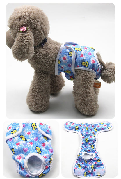 【急速出荷】犬用 生理パンツ マナーパンツ 女の子用 犬服 ドックウェア オムツ サニタリーパンツ 大型犬 中型犬 小型犬 衛生 しつけ用品 おむつカバー 洗える 雌犬 発情期用 メス マーキング 尿