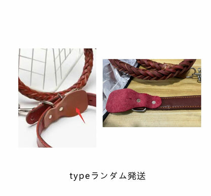 犬 大型犬 ハーネス オシャレ 首輪 リード ペットハーネス 中型犬 大型犬 ハーネスリードセット 2点セット ウェアハーネス 丈夫 犬用 編み風 脱出防止 調整可能 おでかけ シンプル 高品質