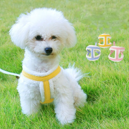 お出かけ 犬 簡単装着 ハーネスリードセット リード 135 おしゃれ シンプル ペット用品 胴輪 小型犬 ペットハーネス ハーネス リーシュ お散歩 2点セット 中型犬 犬用 犬用ハーネス 軽量 ネ