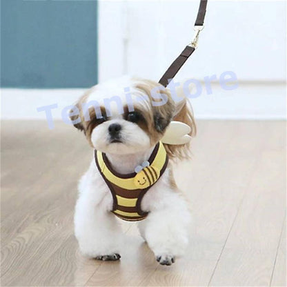 今週の新製品 タイムセール 犬 ハーネス 羽付き ミツバチ お出かけ 散歩 胴輪 ペット用品 かわいい 人気 新作 小型犬 セール お出かけ ダブルシスターズ パタパタ 【一部当日発送】 在庫が限られ