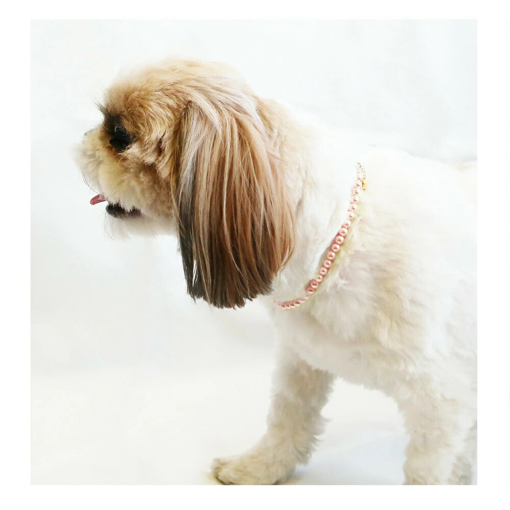 <a href="https://www.qoo10.jp/gmkt.inc/Search/brand.aspx?brandno=121124" target="_blank" class="title_brand" id="btn_brand" title="MELODY ACCESSORY">MELODY ACCESSORY</a>K18GP 送料無料 ペットアクセサリー 犬用 ネックレス 首輪 パール チョーカー 犬 いぬ DOG ねこ 猫 ペット 真珠 シンプル 小型犬 中型犬 かわいい おしゃれ