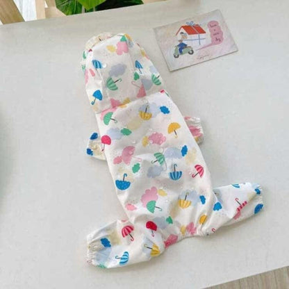 犬服 ドッグウエア 犬用 レインコート 雨具 小型犬 中型犬 レインウェア 帽子付き 可愛い ペット服 新作 トレンド 梅雨対策 レインポンチョ お散歩 お出かけ 雨具