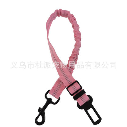 【IRC】ペット用品カーシートベルト犬の鎖格納式緩衝弾性反射安全ロープの鎖犬の鎖