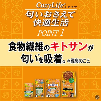 <a href="https://www.qoo10.jp/gmkt.inc/Search/brand.aspx?brandno=77771" target="_blank" class="title_brand" id="btn_brand" title="いなばペットフード">いなばペットフード</a>8個セット いなば Cozy Life クランキー チーズ味 190g×4袋