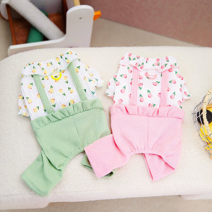 猫 犬 洋服 犬服 ペット服 大中小型犬 ペット用品 犬/猫用 犬の服 ペットウエア 小型犬 中型犬 通気 可愛い ドッグウェア トレーナー 犬 服 ワンピース サロペット ビションフリーゼ 犬猫服