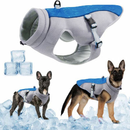 キャンペーンイテムドッグウエア クール 熱中症対策 ペット 犬服 大型犬 犬用 ひんやり ドッグウェア 小型犬用 暑さ対策 クール クール 冷感クール 接触冷感 クールウエア 着脱簡単 通気 着せや