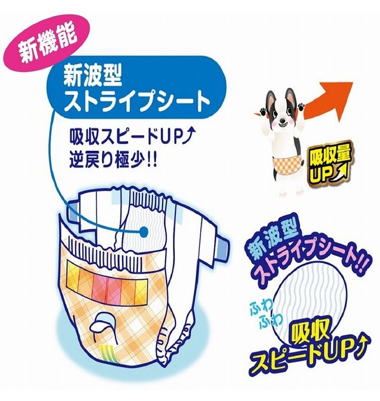 第一衛材 マナーおむつ のびるテープ付 ジャンボパック Lサイズ 42枚 PMO-727 犬 いぬ おむつ 介護 ペット介護 ペット トイレ