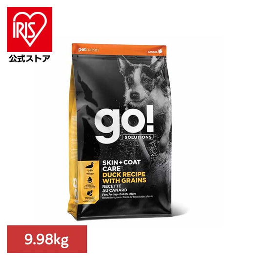 GO！皮膚+被毛ケア ダック 9.98kg グローバルペットニュートリション (B)