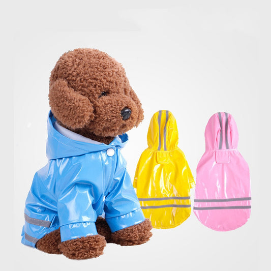 犬服 ドッグウェア レインコート レインポンチョ 人気沸騰 雨の日のお散歩に適 着せやすい ペット用品 ペットグッズ 小型犬 中型犬 撥水 春 夏 秋 冬