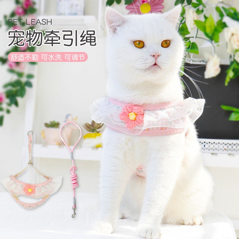 ペット用品 犬 軽量 ネコ用ハーネス 小型犬 胴輪 ハーネスリードセット 猫用 リーシュ ハーネス おしゃれ 中型犬 31 犬用ハーネス 犬用 ペットハーネス 簡単装着 2点セット お散歩 リード お
