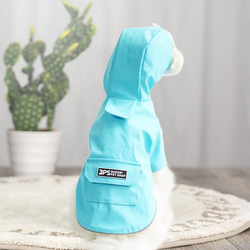犬 レインコート レイングッズ 小型犬 カッパ フード付き ポンチョ 梅雨 雨具
