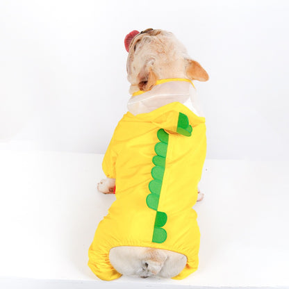 レインウェア 大中小型犬 散歩 梅雨対策 ペット用品 ドッグウェア アウトドア レインコート 犬服 中型犬 犬の服 ペットウエア ポンチョ 反射帯犬 犬用品 ペット服 雨具 猫 犬用レインコート 防水