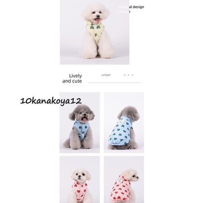 犬服 犬の服 保温 ジャケット 裏起毛チョッキ ベスト ボアベスト 犬 ベスト 防寒 重ね着 ペットウェア ドッグウェア ペット冬服 暖かい 秋冬洋服 小型犬