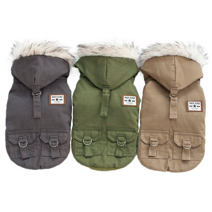 猫 犬 ペット服ドッグウェアペット服 冬 ペット コート 犬 ジャケット ドッグウエア パーカー 小中型犬 保温 防寒 お散歩お出かけ