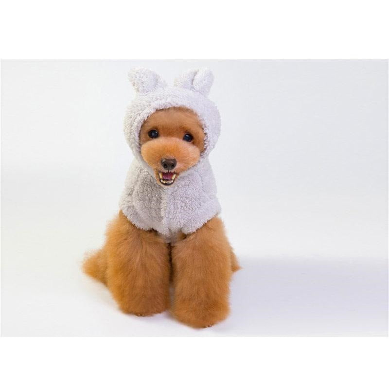 大人の魅力 犬服 ペットウェア 犬の服 厚手 パーカー ペット服 ドッグウェア ペット用品 可愛い 暖かい 秋冬春 裏ボア 防寒 モコモコ ふわふわ 散歩