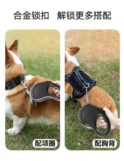 犬 リード ハーネス 紐 散歩紐 犬用デニムハーネス＆リード けん引ロープ ペット用品 s08